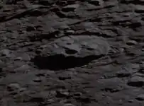 Oblique Apollo 13 image, facing east