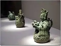 Korea Goryeo dynasty object of a seated immortal