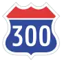 Expressway No.300 shield}}