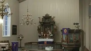 Pulpit and Altar