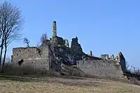 Ruins of Korlátka castle