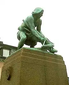 Statue of Engelbrekt.