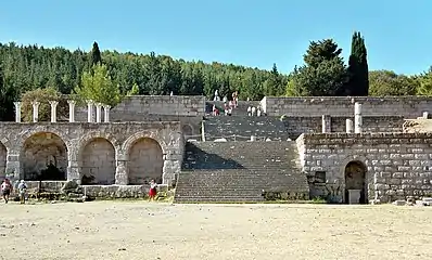 View of the Asclepeion