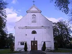 Church in Wierzbno.