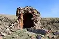 Ruins of the hilltop chapel near the church of St. Stepanos.