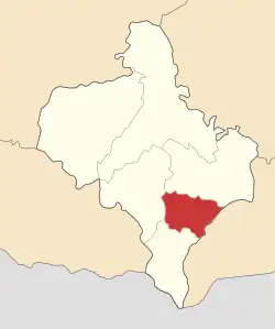Location of Kosiv Raion