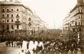 Kossuth funeral procession in Budapest