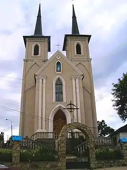 A church in Nova Ushytsia