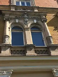 Detail of a window ornamentation