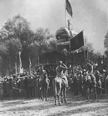 Image 11Hoisting the Red Banner in Tashkent 1917 (from History of Turkmenistan)