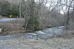Stream near Curwensville