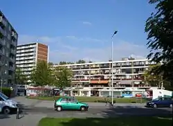 The Kruisplein in the district of IJsselmonde, a district of Kreekhuizen in Rotterdam.