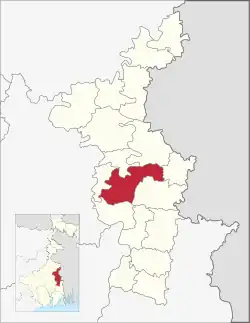 Location of Krishnanagar I