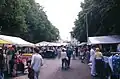 Summer market of Kristinestad in 1989.