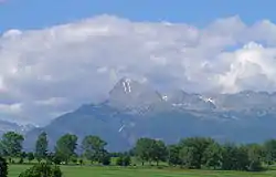 Mt. Kriváň from Východná