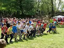 Image 7A children's cross country competition in Croatia (from Cross country running)