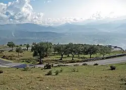 View of Krraba Pass