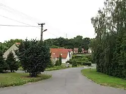 Old part of Krupá