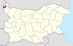 Kula Municipality within Bulgaria and Vidin Province.