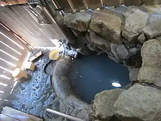 Tsuboyu Bath at Yunomine Onsen