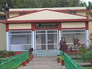 Kumhrar park’s museum, where the artefacts from the excavation of ancient Maurya Pataliputra are preserved