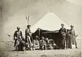 Kurdish soldiers of the Ottoman Empire in the Caucasus in 1877.