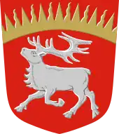 As a wreath of rays in chief (Kuusamo FI)