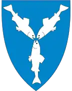 Coat of arms of Kvalsund(1987-2019)