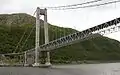 Kvalsund Bridge  from below