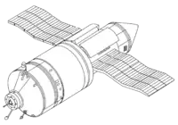 Kvant-1 with its orbital tug attached
