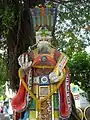 Mosaic statue of the East Sea Dragon King at Kwun Yam Shrine