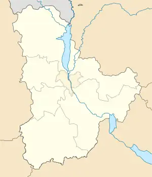 Velykyi Bukryn is located in Kyiv Oblast