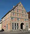 Half-timbered house dating from 1663