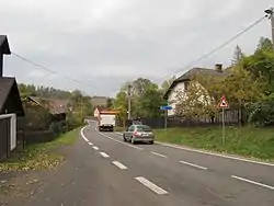 Main road in Láryšov