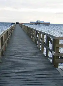 The long jetty in Bjärred