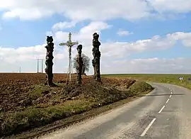 The cross in Léalvillers