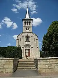 The church in Pouilly-sur-Vingeanne