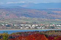 L'Ange-Gardien as seen from Île d'Orléans