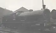 LNER Q6 at Darlington Works after overhaul in March 1959