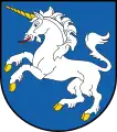 Arms of Merkinė, Lithuania