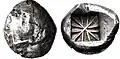 Lycia coin. Circa 520-470 BC. Struck with worn obverse die