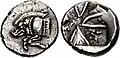 Coin of Lycia. Circa 520-470/60 BC
