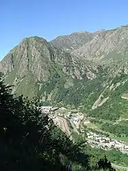 A general view of L'Hospitalet-près-l'Andorre