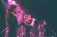Laïs performing at Melkweg in Amsterdam in 2001