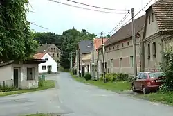 A street in Lašovice
