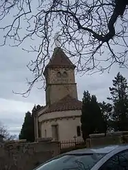 The church in La Chapelle-sous-Dun