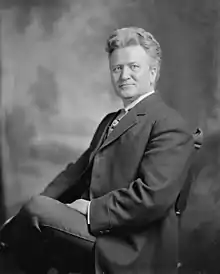 Photographic portrait of Robert M. La Follette