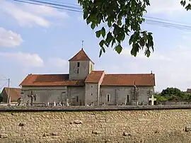 The church in La Faye