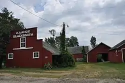 August H.J. and Justena Lange Farmstead Historic District