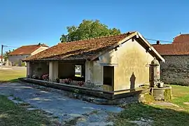 The wash house in La Chapelle-Saint-Quillain